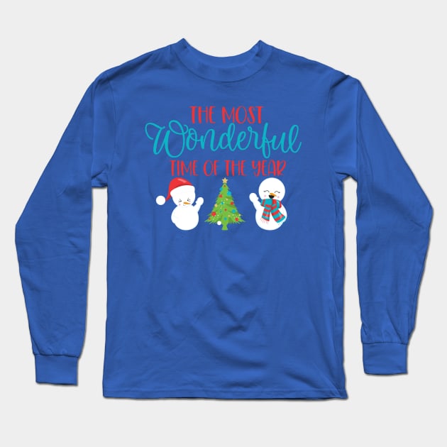 The Most Wonderful Time Of The Year Long Sleeve T-Shirt by My Tribe Apparel